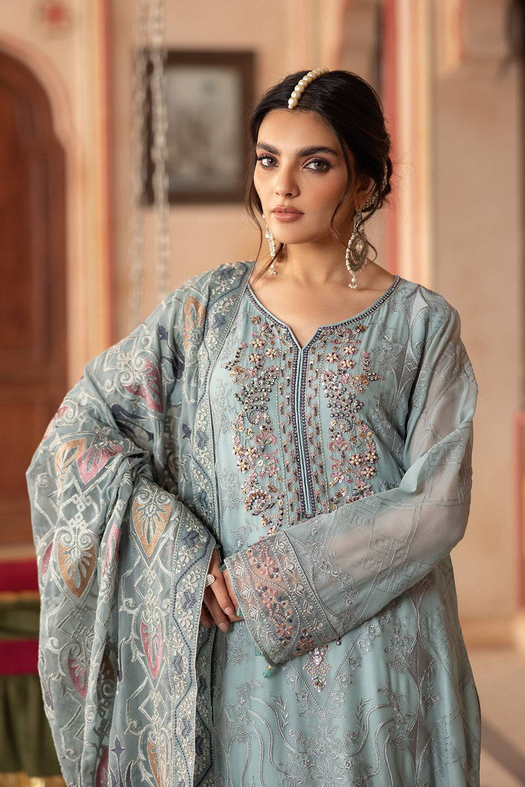 Ramsha | Dastan Formals | T-302 by Maria Faisal - Registered Vendor of : Ramsha - type : Ladies Clothes - 100% original wedding dresses