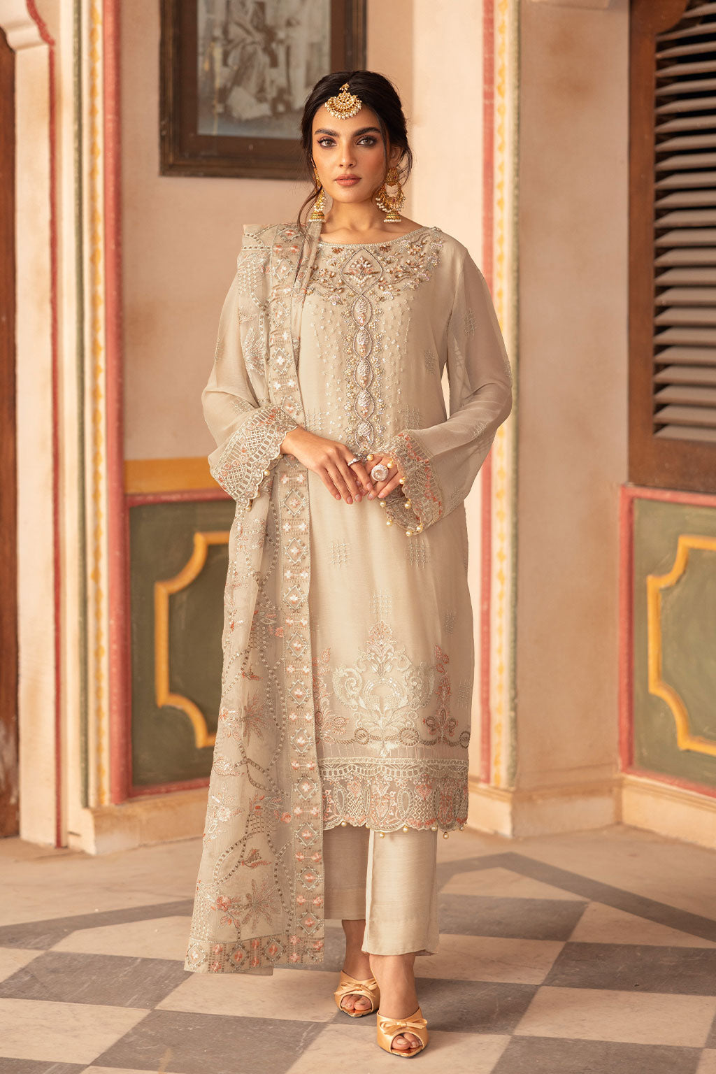 Ramsha | Dastan Formals | T-305 - Ladies Clothes - Maria Faisal