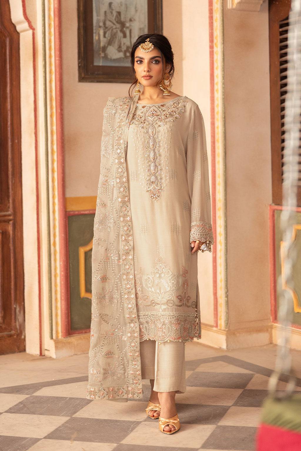 Ramsha | Dastan Formals | T-305 by Maria Faisal - Registered Vendor of : Ramsha - type : Ladies Clothes - 100% original wedding dresses