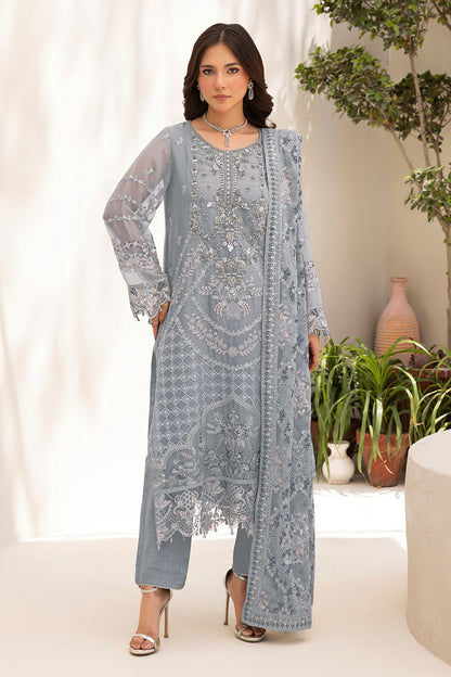 Ramsha | Dastaan Formals | T-505 - Formal Dress - available at Maria Faisal in UK and USA.
