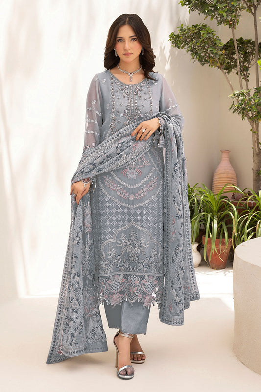 Ramsha | Dastaan Formals | T-505 - Formal Dress - available at Maria Faisal in UK and USA.