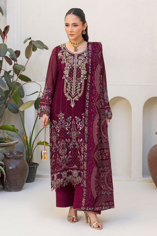Ramsha | Dastaan Formals | T-503 - Formal Dress - available at Maria Faisal in UK and USA.