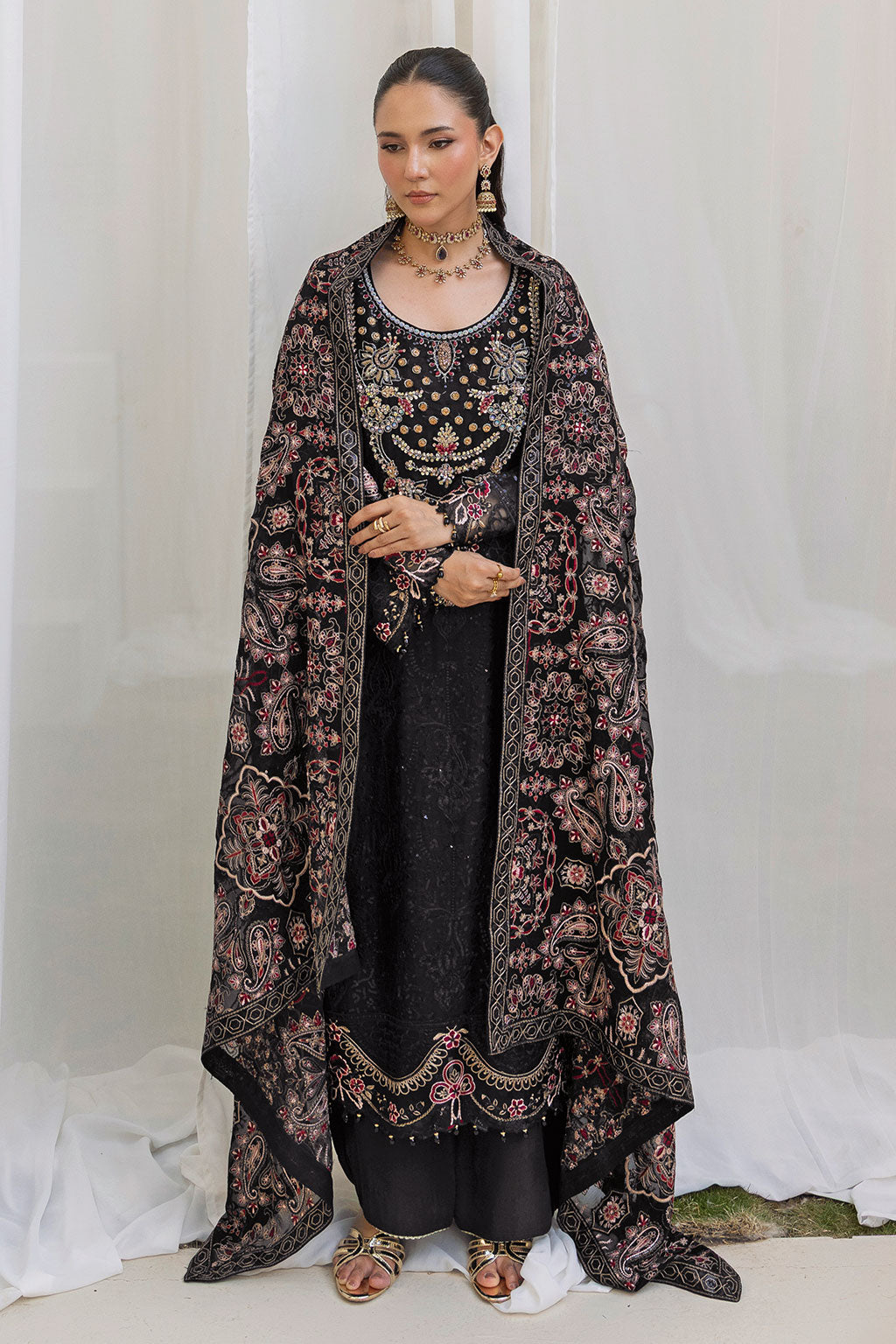 Ramsha | Dastaan Formals |T-506 - Formal Dress - available at Maria Faisal in UK and USA.
