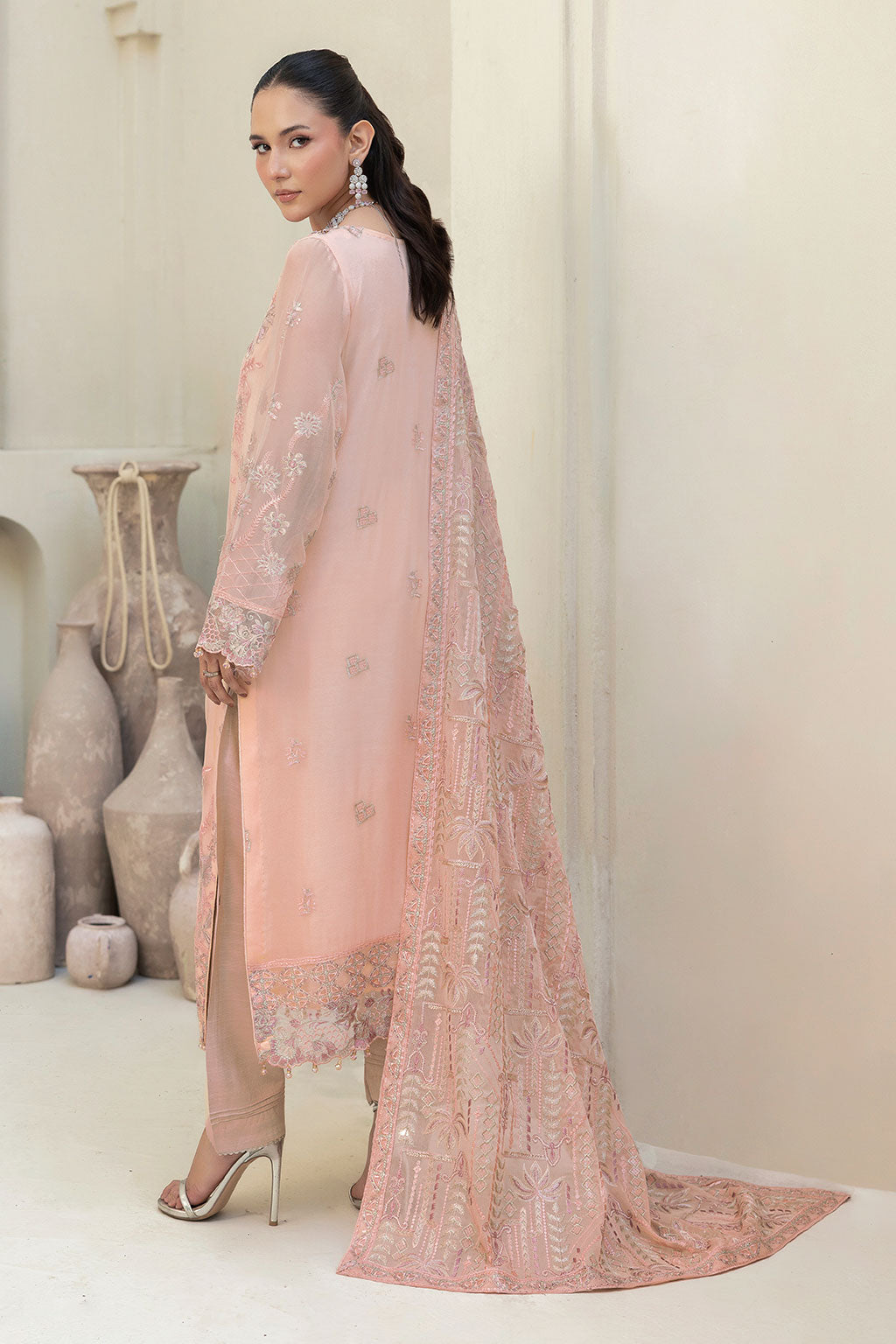 Ramsha | Dastaan Formals | T-507 - Formal Dress - available at Maria Faisal in UK and USA.