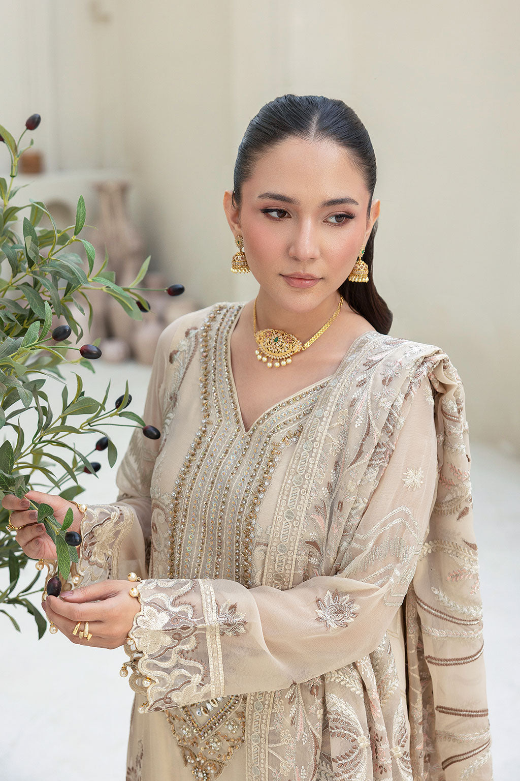 Ramsha | Dastaan Formals |T-502 - Formal Dress - available at Maria Faisal in UK and USA.