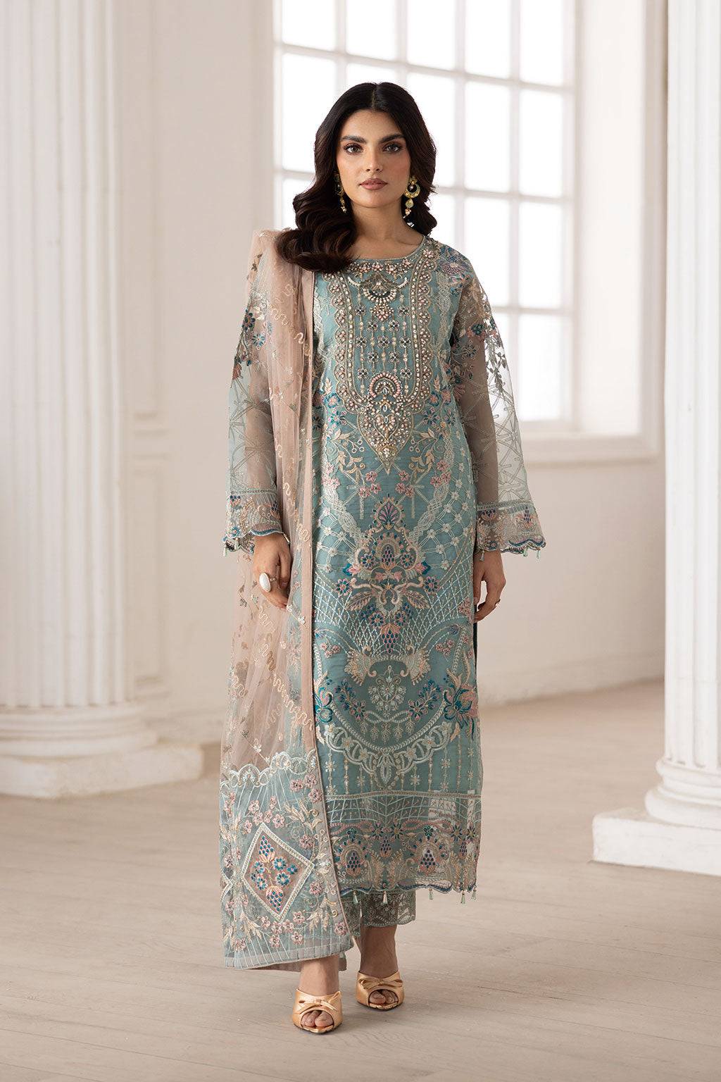 Ramsha | Dastoor Collection | P-203 by Maria Faisal - Registered Vendor of : Ramsha - type : Ladies Clothes - 100% original wedding dresses