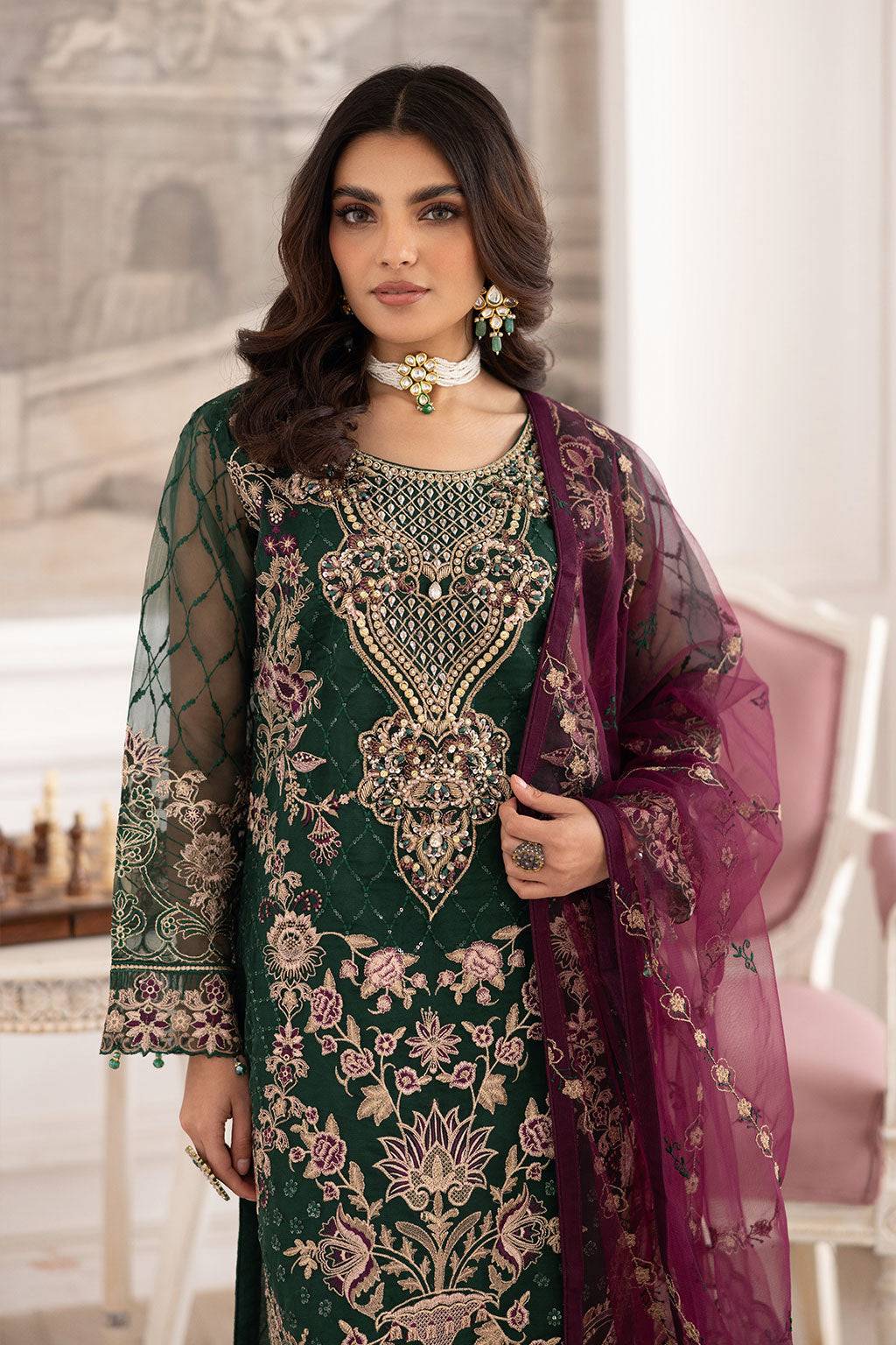 Ramsha | Dastoor Collection | P-208 by Maria Faisal - Registered Vendor of : Ramsha - type : Ladies Clothes - 100% original wedding dresses