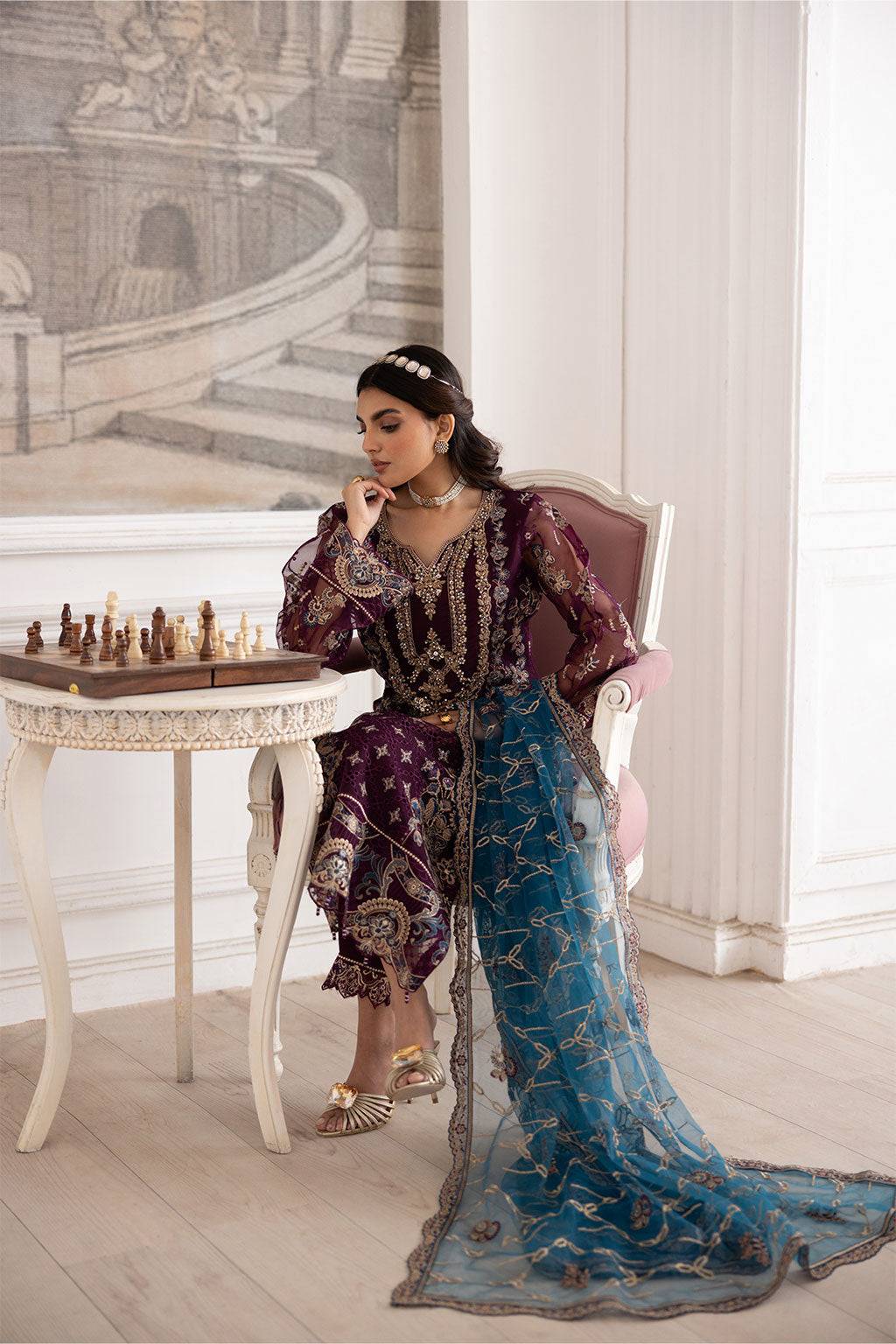 Ramsha | Dastoor Collection | P-210 by Maria Faisal - Registered Vendor of : Ramsha - type : Ladies Clothes - 100% original wedding dresses