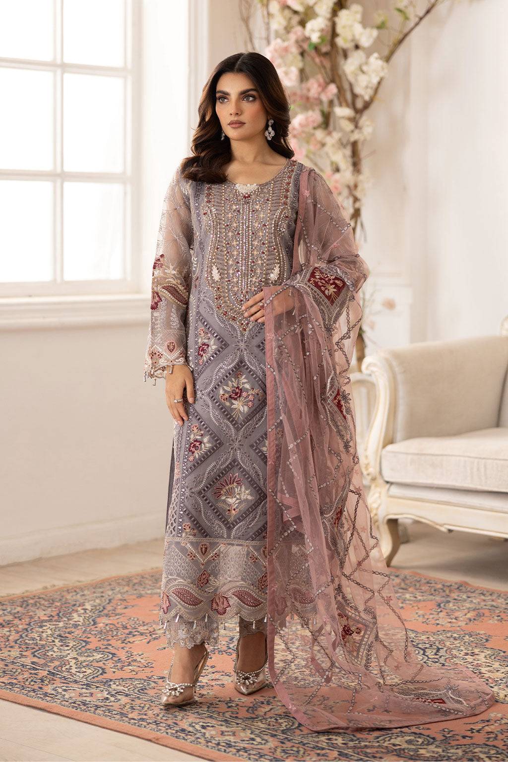 Ramsha | Dastoor Collection | P-205 by Maria Faisal - Registered Vendor of : Ramsha - type : Ladies Clothes - 100% original wedding dresses