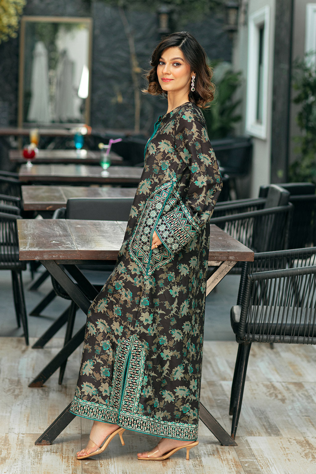 Vanya | Co Ords | CO-20 - Casual Dress - available at Maria Faisal in UK and USA.