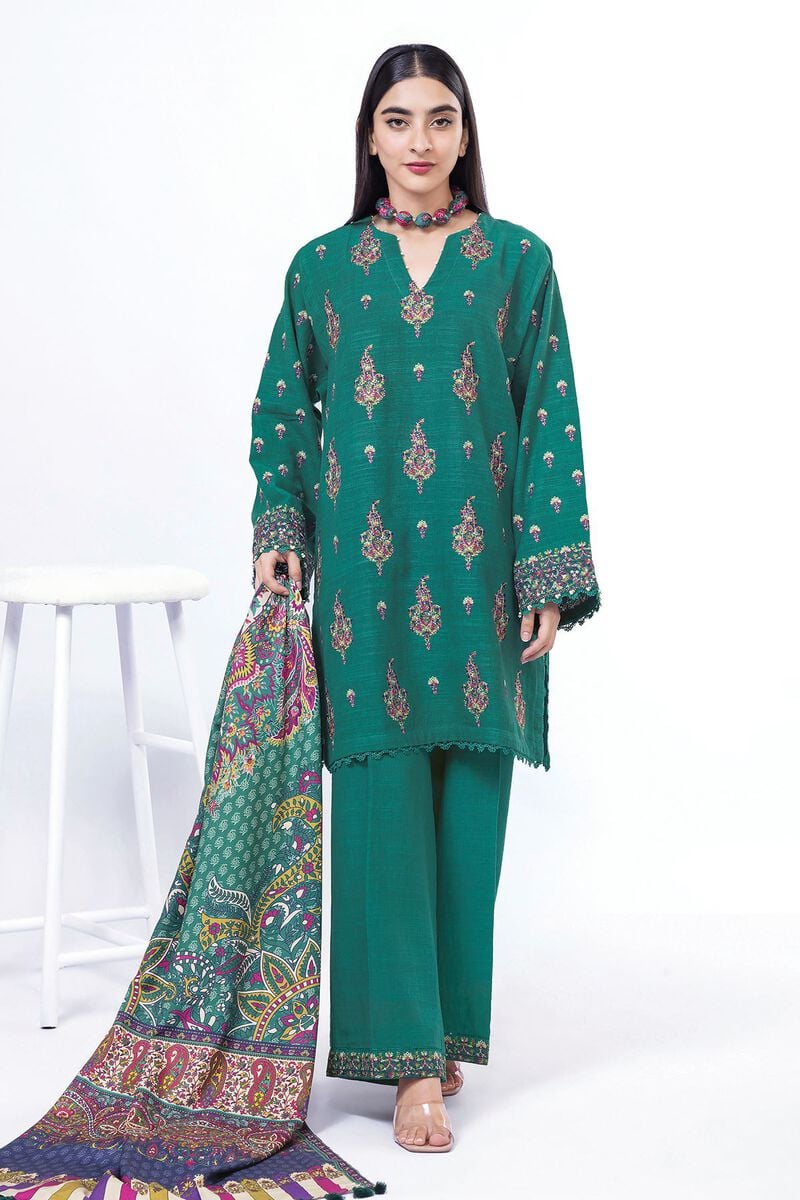 Khaadi | My Winter Mood | DK14P - Ladies Clothes - Maria Faisal