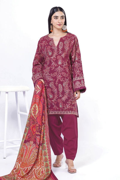 Khaadi | My Winter Mood | DK15A - Ladies Clothes - Maria Faisal
