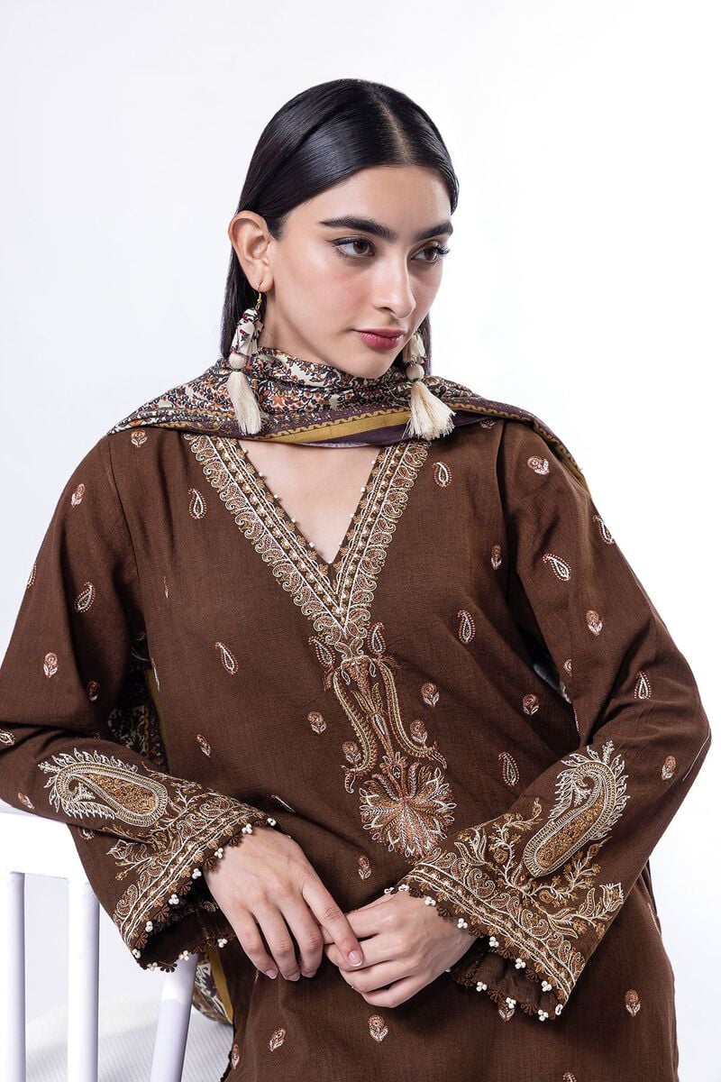 Khaadi | My Winter Mood | DK24 - Ladies Clothes - Maria Faisal