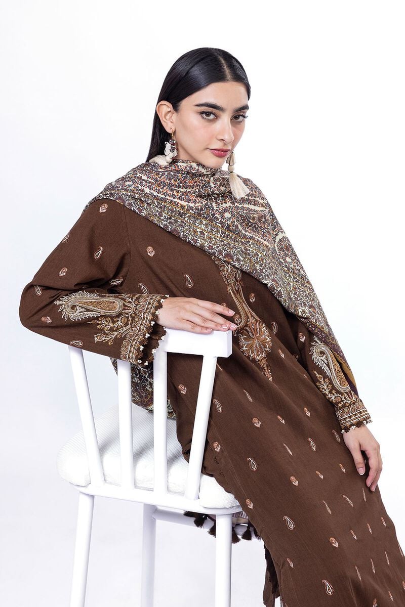 Khaadi | My Winter Mood | DK24 - Ladies Clothes - Maria Faisal