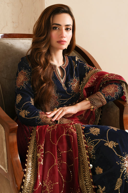 Jazmin | Velvet Edit 24 | VF-2040 - Ladies Clothes - Maria Faisal