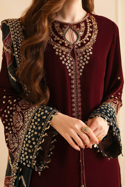 Jazmin | Velvet Edit 24 | Velvet Formal VF-2038 - Ladies Clothes - Maria Faisal