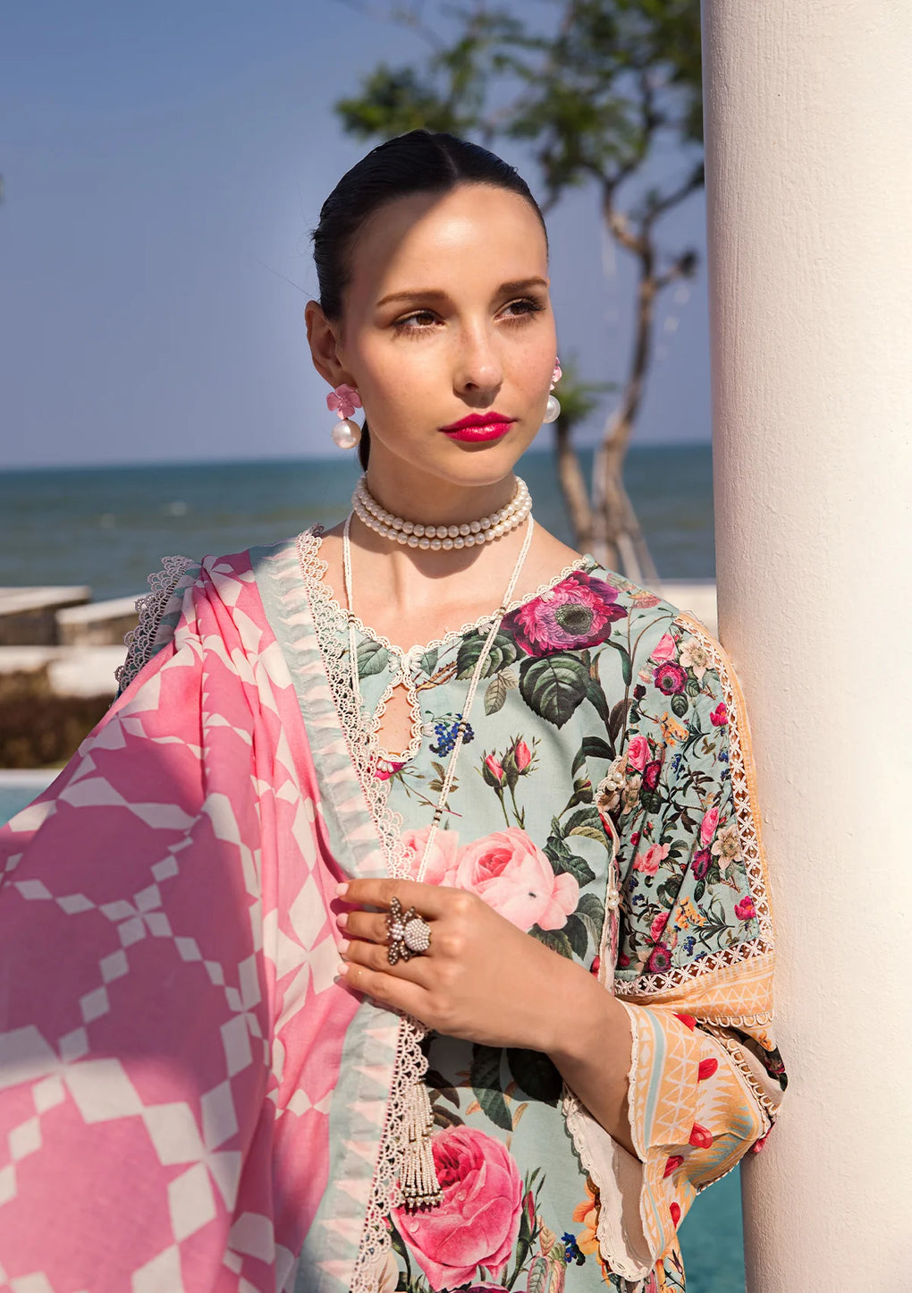 Elaf Premium | Prints Collection 2024 | EOP-06B FREYA - Ladies Clothes - Maria Faisal
