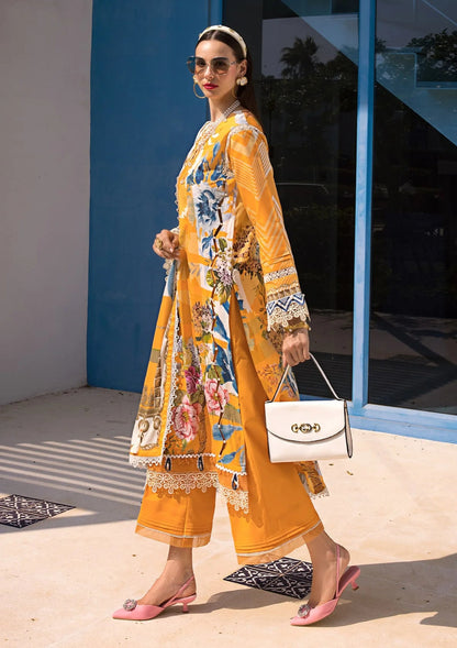 Elaf Premium | Prints Collection 2024 | EOP-01A SEDONA - Ladies Clothes - Maria Faisal
