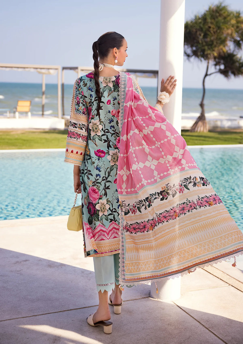 Elaf Premium | Prints Collection 2024 | EOP-06B FREYA - Ladies Clothes - Maria Faisal