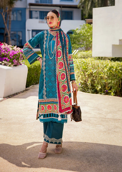 Elaf Premium | Prints Collection 2024 | EOP-07A FAUNA - Ladies Clothes - Maria Faisal