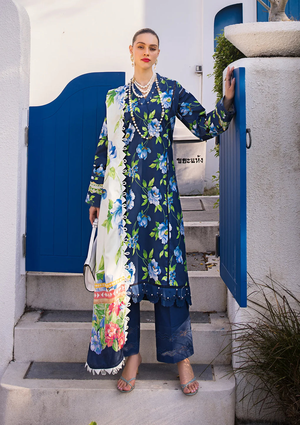 Elaf Premium | Prints Collection 2024 | EOP-05B RUNE MAVIS - Ladies Clothes - Maria Faisal