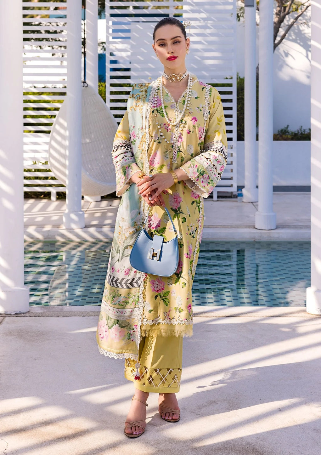 Elaf Premium | Prints Collection 2024 | EOP-02B HUAHIN CHIC - Ladies Clothes - Maria Faisal
