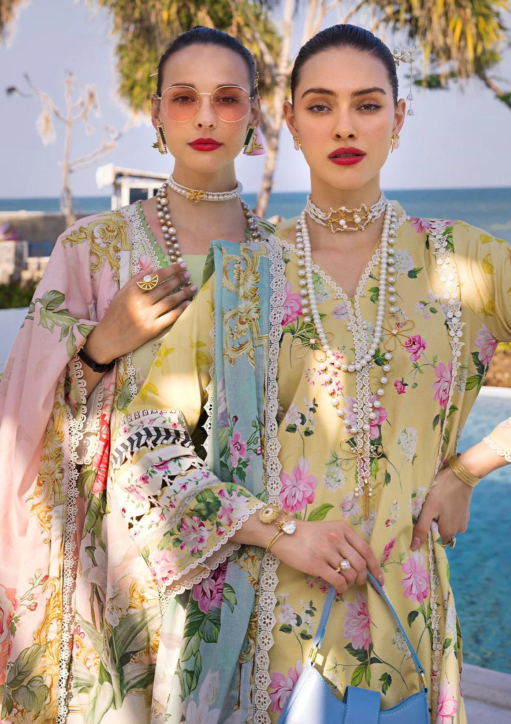 Elaf Premium | Prints Collection 2024 | EOP-02B HUAHIN CHIC - Ladies Clothes - Maria Faisal