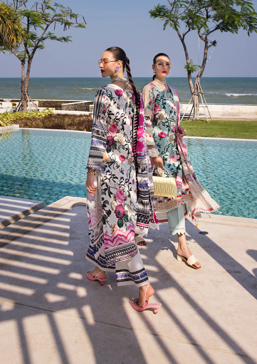 Elaf Premium | Prints Collection 2024 | EOP-06A AMARI MUSE - Ladies Clothes - Maria Faisal
