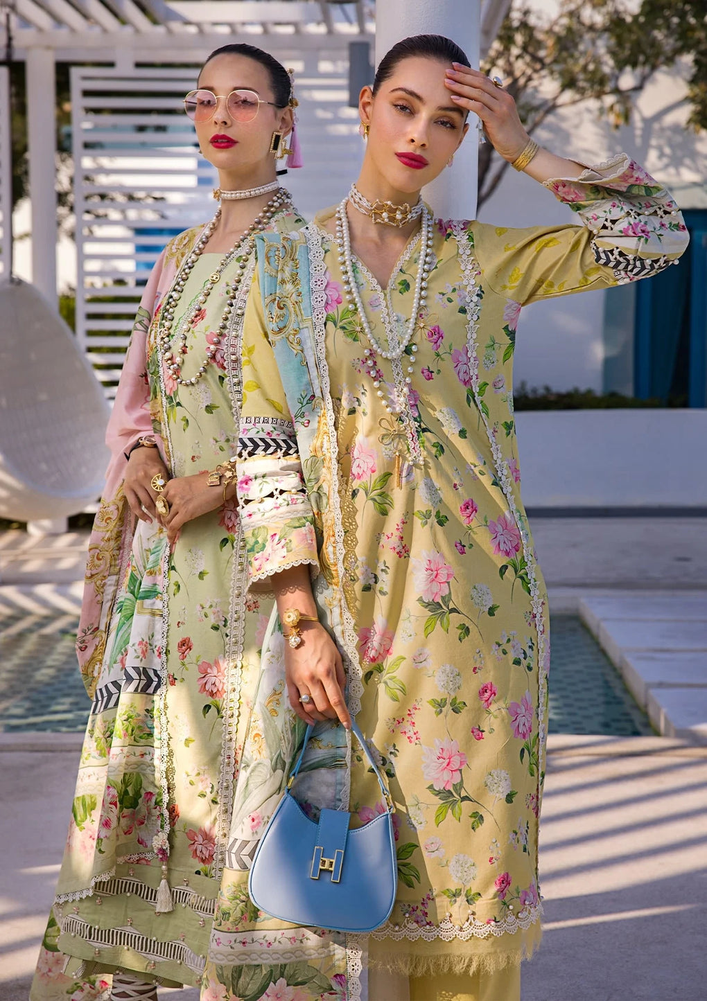 Elaf Premium | Prints Collection 2024 | EOP-02B HUAHIN CHIC - Ladies Clothes - Maria Faisal