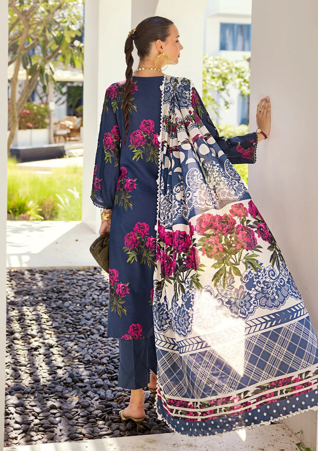 Elaf Premium | Prints Collection 2024 | EOP-03B PATTAYA POISE - Ladies Clothes - Maria Faisal
