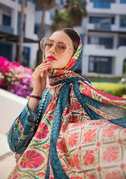 Elaf Premium | Prints Collection 2024 | EOP-07A FAUNA - Ladies Clothes - Maria Faisal