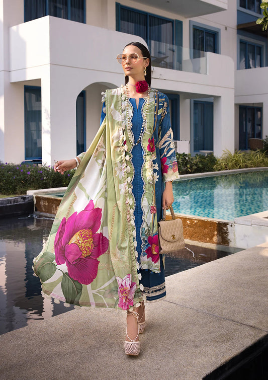 Elaf Premium | Prints Collection 2024 | EOP-08B WHIMSY TOSCANA - Ladies Clothes - Maria Faisal