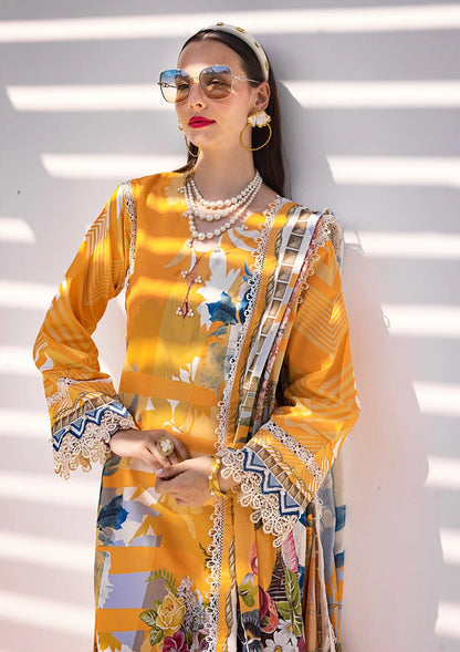 Elaf Premium | Prints Collection 2024 | EOP-01A SEDONA - Ladies Clothes - Maria Faisal