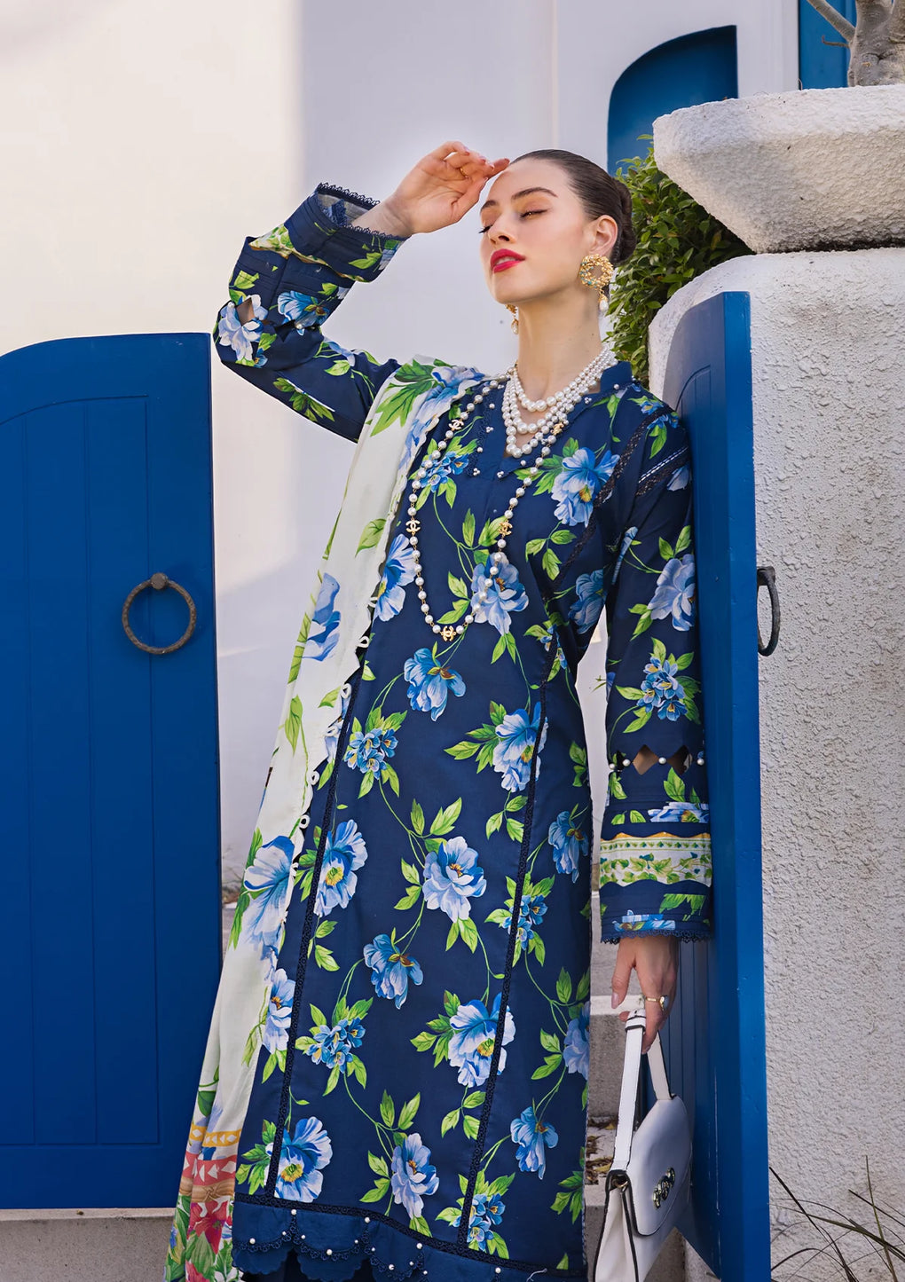 Elaf Premium | Prints Collection 2024 | EOP-05B RUNE MAVIS - Ladies Clothes - Maria Faisal
