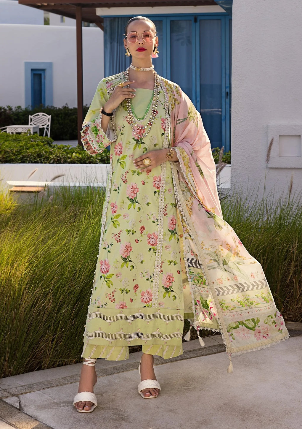 Elaf Premium | Prints Collection 2024 | EOP-02A CHELSEA - Ladies Clothes - Maria Faisal