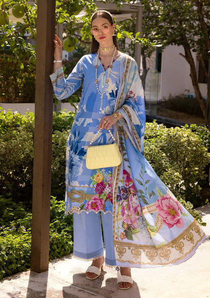 Elaf Premium | Prints Collection 2024 | EOP-01B DARIS - Ladies Clothes - Maria Faisal
