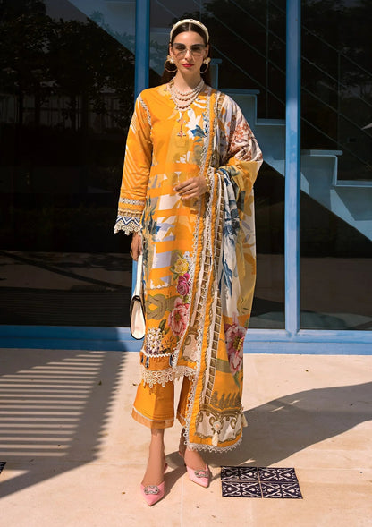 Elaf Premium | Prints Collection 2024 | EOP-01A SEDONA - Ladies Clothes - Maria Faisal