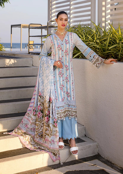 Elaf Premium | Prints Collection 2024 | EOP-04B MARLENE - Ladies Clothes - Maria Faisal