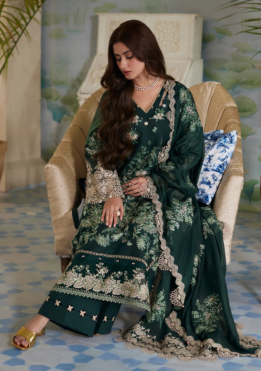 Elaf Premium | Eid Edit 2024 | ELE-07 ZARIA - Ladies Clothes - Maria Faisal