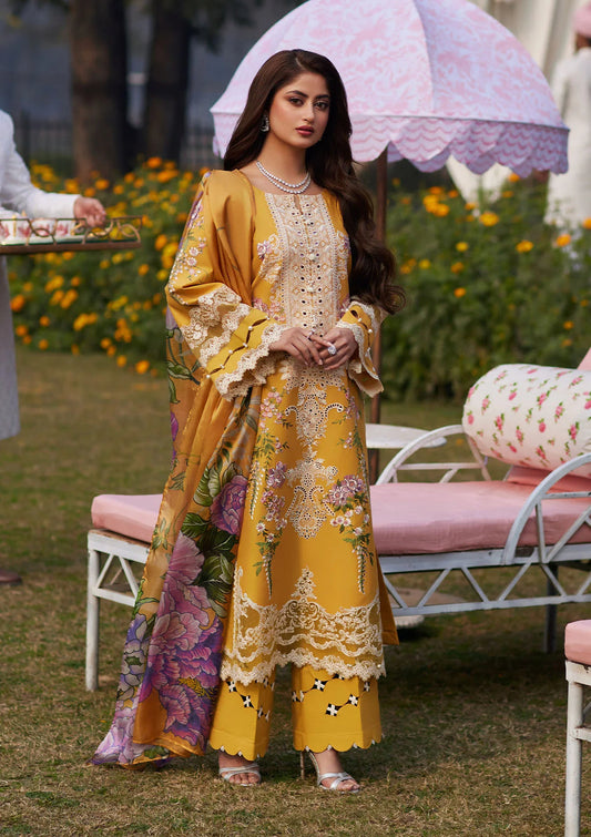 Elaf Premium | Eid Edit 2024 | ELE-12A SONA - Ladies Clothes - Maria Faisal