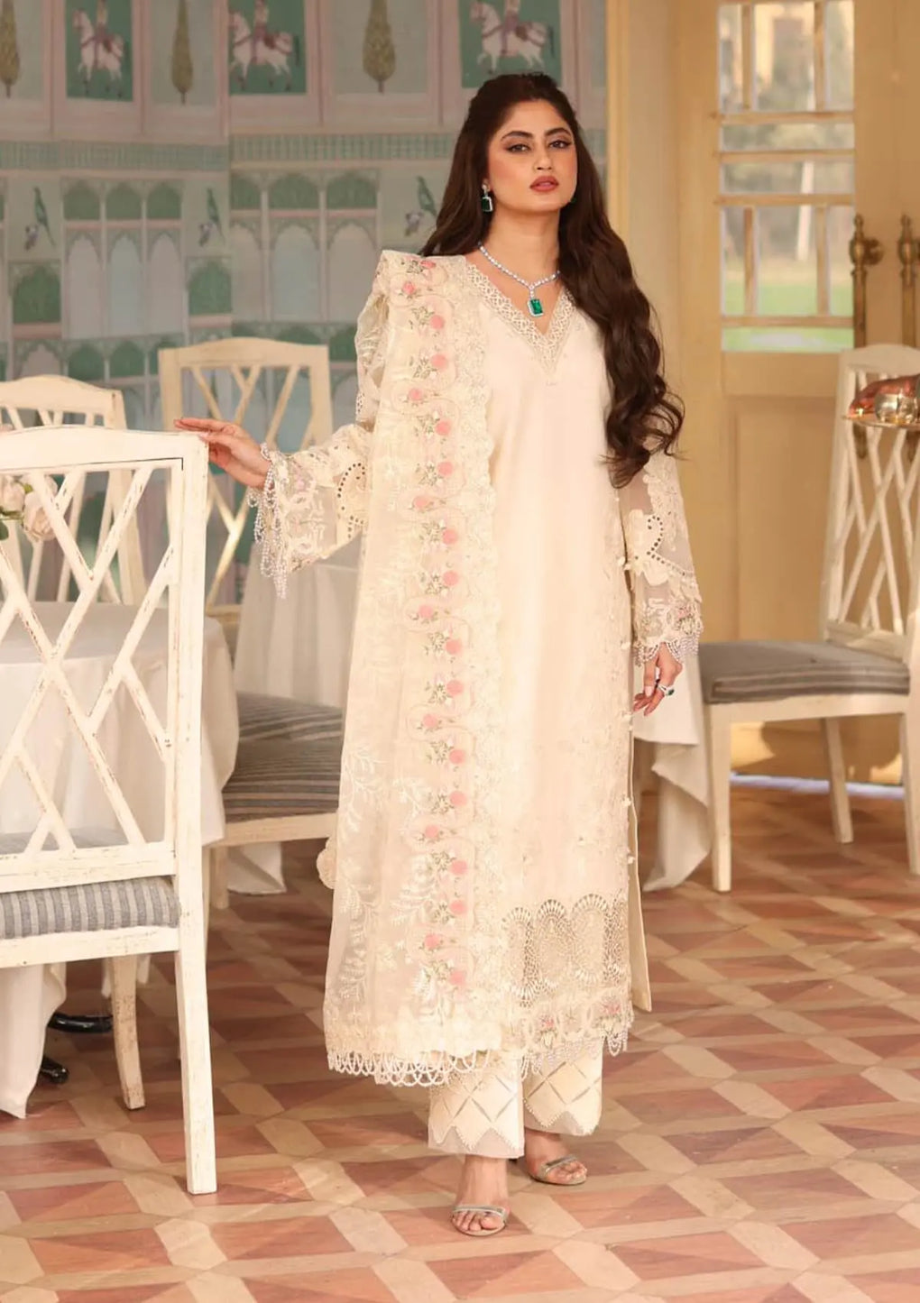 Elaf Premium | Eid Edit 2024 | ELE-01A MOTIA - Ladies Clothes - Maria Faisal