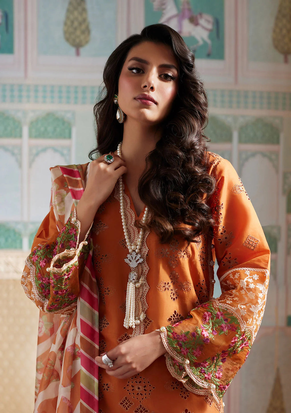 Elaf Premium | Eid Edit 2024 | ELE-09 ELNAZ - Ladies Clothes - Maria Faisal