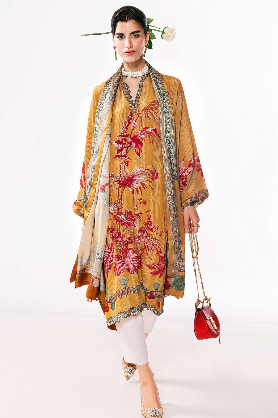 Elan | Auree Pret |ORIANE (EV-21398) - Formal Dress - available at Maria Faisal in UK and USA.