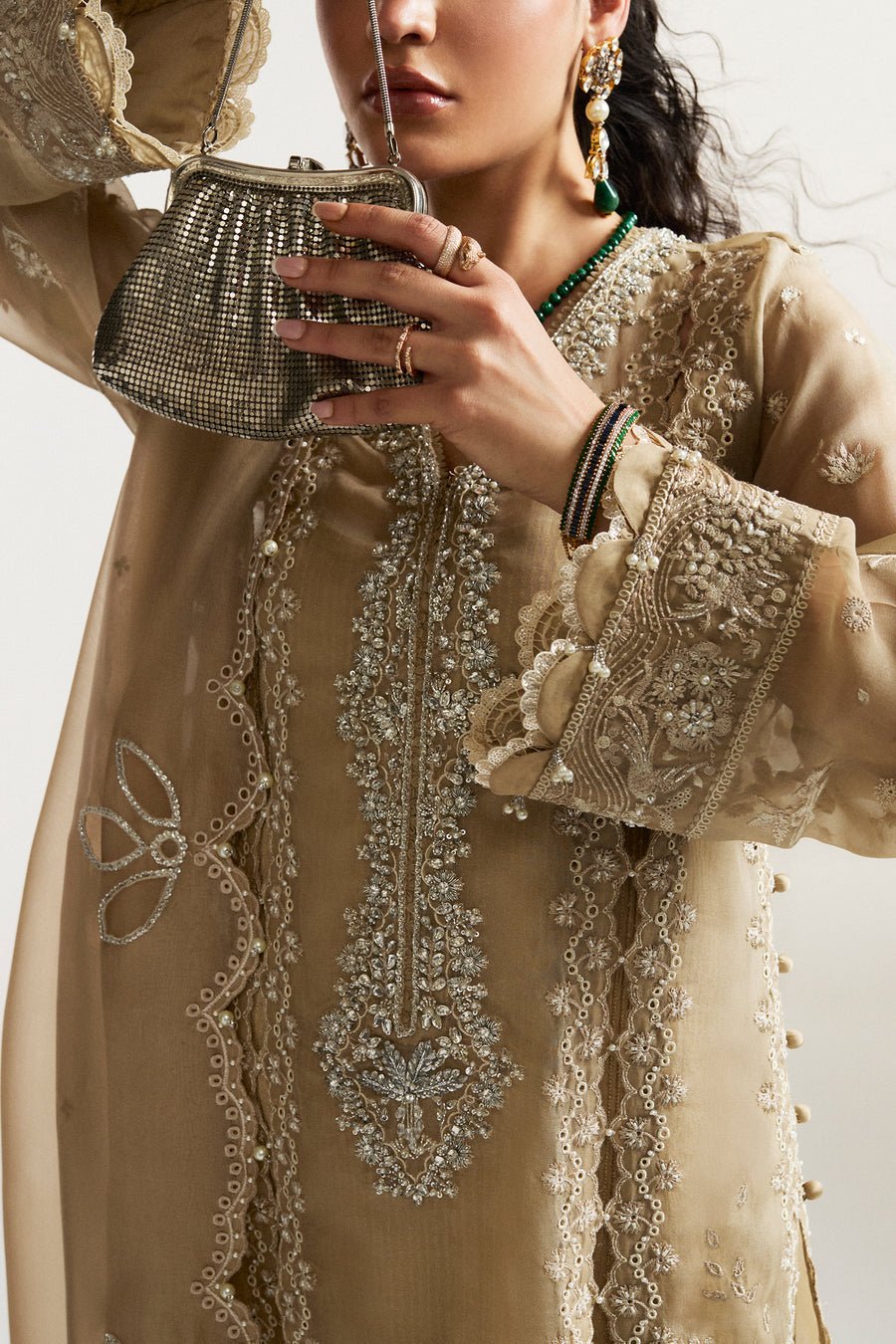 Elan | Vital Ornee | SOLEIL ELIXIR (EV-21372) - Formal Dress - available at Maria Faisal in UK and USA.