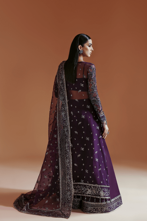 Emaan Adeel | Celestique Formals 25 | AMETHYST - Formal Wear - available at Maria Faisal in UK and USA