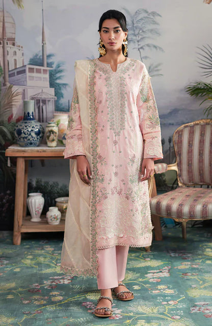 Emaan Adeel | Ayra Luxury Lawn 24 | AR-01 - Ladies Clothes - Maria Faisal