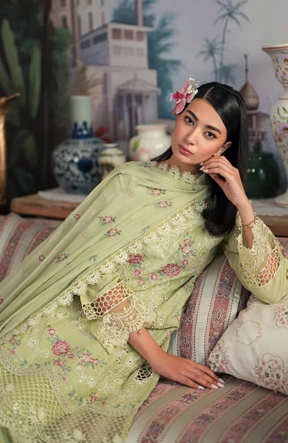 Emaan Adeel | Ayra Luxury Lawn 24 | AR-02 - Ladies Clothes - Maria Faisal