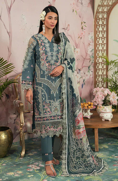 Emaan Adeel | Ayra Luxury Lawn 24 | AR-09