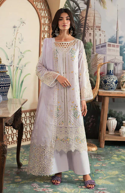 Emaan Adeel | Ayra Luxury Lawn 24 | AR-10 - Ladies Clothes - Maria Faisal