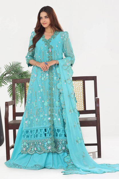 Gul Ahmed | Festive Eid 25 | LE-52005 by Maria Faisal - Registered Vendor of : Gul Ahmed - type : Ladies Clothes - 100% original wedding dresses